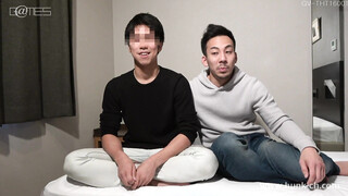 HUNK CHANNEL – THT16001 – 宅配ちんこ～哲人編～、23歳ガッチリ体型沖縄ホテルマンのアキトくんの穴にノンケ哲人（てつと）の勃起マラをお届けっ!!!