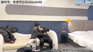 Teacher Zhu-187 model handsome guy battle