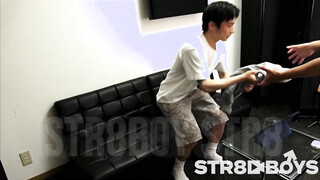 STR8BOYS – SBK-0641 – 【THEノンケ喰い!!】【現役体育部員HARUTO】おっさんのチンコ咥えベロチューまで！あのS級ドノンケにスタッフ暴走！
