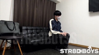 STR8BOYS – SBM-0628 – 【THE FIRST TAKE-街ナンパ編-】【うわ反り巨根】【超大量射精】超真面目で陰キャそうな細身巨根大学生!!身体チェックで下着パンパン!!