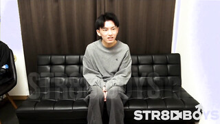 STR8BOYS – SBM-0647 – 【THE FIRST TAKE-街ナンパ編-】【ぶっ飛び激射精】1週間溜まった22歳彼女持ち学生が買い物中におっさんにしゃぶられぶっ飛び射精する！