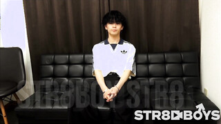STR8BOYS – SBM-0659 – 【THE FIRST TAKE-面接編-】【規格外逸材巨根!!】重量系デカチン!!オナホ初体験で目はトロり…キス受け入れ雄テクに「出ちゃう出ちゃう!!イク!!イクイクッ〜!!」肩までぶっ飛び豪快射精!!