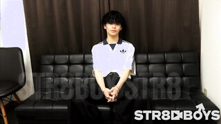 STR8BOYS – SBM-0659 – 【THE FIRST TAKE-面接編-】【規格外逸材巨根!!】重量系デカチン!!オナホ初体験で目はトロり…キス受け入れ雄テクに「出ちゃう出ちゃう!!イク!!イクイクッ〜!!」肩までぶっ飛び豪快射精!!