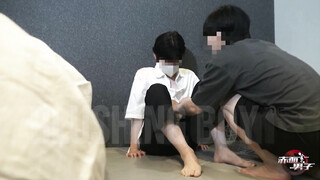 HUNK CHANNEL – SMD-008 – CASE8：塩顔イケメンの初男性体験頂きました。もしかして男性に興味あった??お顔にいっぱい射精の巻き。