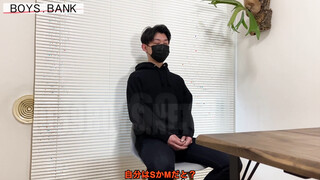 BOYS.BANK – BOB-287 – 根元ゴン太の上反りエロチン!!爽やかイケメンが初の快楽男責めにもう腰が…
