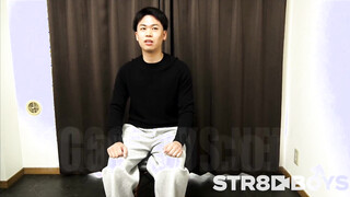 STR8BOYS –SBM-0623 – 何も知らずAVの面接に来た素朴好青年が身体チェックからまさかの太マラ勃起…おっさんに攻められギン勃ちエロキスまで堕ちていく…