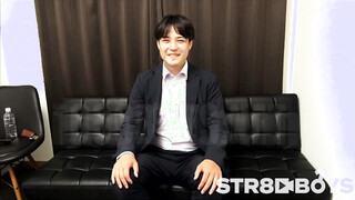 STR8BOYS – SBM-0663 – スーツ姿の無防備な笑顔◎愛嬌抜群◎ゆるキャラ若リーマン24歳を仕事中にガチナンパ!!社会の窓から太マラしゃぶりキスまで受け入れ豪快射精する!!