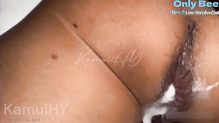 【KamuiHY】Black leather muscle airplane cup