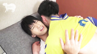 Men’s Rush.TV – CAPY-344 – 爽やかイケメン二人がサッカーユニフォームでガン掘りSEX!!アナルモロ感!?初めてのウケに喘ぎまくりで「もっとぉ～きもちぃい～」連呼!