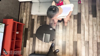 TRANCE VIDEO – TR-48-0002-01 – 覆面犬 ～来客中に飼い主と生交尾～