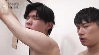 Men’s Rush.TV – MR-KR2131 – 宙吊り生SEXで流血！YUKIYAのパワフルSEXで××られる色白美男子がエロカ