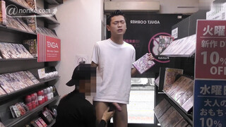 CK-Download – ANO-00118 – 【公然猥褻『SHASEI堂』】【第四十六弾】イケメン高身長巨根大学生!白昼堂々店員にナマで掘られイキ!!