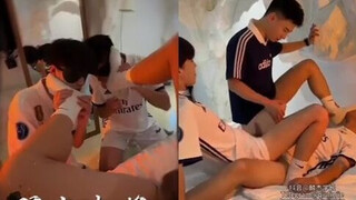 Senior Linjie_Qixi Festival special,_Three twin flames fuck each other and
