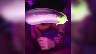 Slutty Bottom Han & His Straight Neighbor Big Dick
