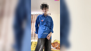 Vietnamese Senior Student Jerking Off After School