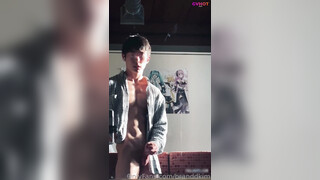 Japanese Handsome Guy Kijiro Jerking Off