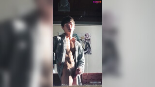 Japanese Handsome Guy Kijiro Jerking Off