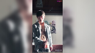 Japanese Handsome Guy Kijiro Jerking Off
