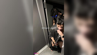 Ducal (Seven) & AniEdging Fucking In Public Toilet
