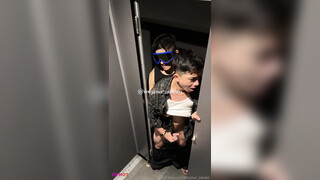 Ducal (Seven) & AniEdging Fucking In Public Toilet