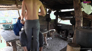 Sunntx Fucking Outdoor With His Bibot Cousin