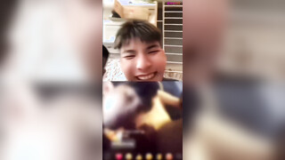Vietnamese Couple Video Call Fucking In Front Of Strangers