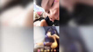 Vietnamese Couple Video Call Fucking In Front Of Strangers