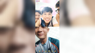 Vietnamese Guy Jerking Off In Front Of 3 Straight Boys