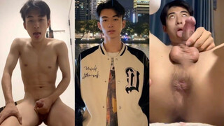 Chinese Handsome Straight Jerks Off & Show Ass Leaked