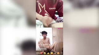 Two Vietnamese Boy Video Call Sex Chat Together
