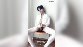 Handsome Thai Bottom Jerking Off