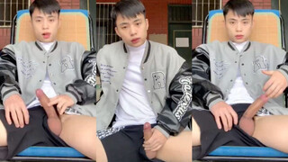 Vietnamese Boy Livestream Jerking Off On The Rooftop