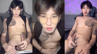 Thailand Handsome Straight Boy Jerking Off