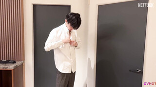 Handsome Japanese Straight Student Films Jerking Off