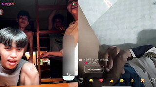 Jerking Off In Front Of 4 Vietnamese Straight Boys