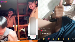 Jerking Off In Front Of 4 Vietnamese Straight Boys