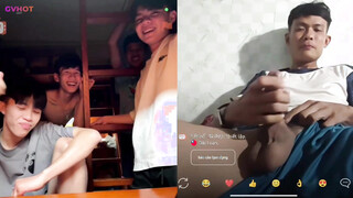 Jerking Off In Front Of 4 Vietnamese Straight Boys