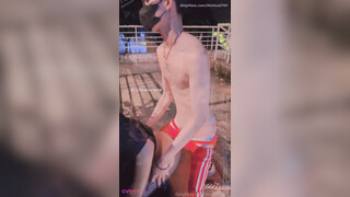 Vietnamese Couple Fucking Outdoor On The Footbridge