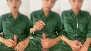 Vietnamese Student Plays Sounding In Military Semester