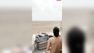 Vietnamese Couple Livestream Fucking On The Beach (Part 2)