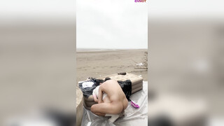Vietnamese Couple Livestream Fucking On The Beach (Part 2)
