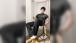 Hot Straight Guy China Jerking Off