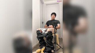 Hot Straight Guy China Jerking Off