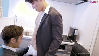 Chin Kou Fucks His Coworker