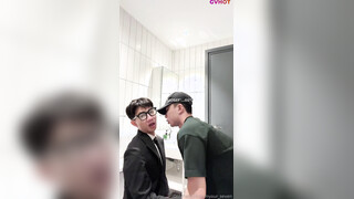 Ducal (Seven) & Snack Fucking Bareback In Public WC