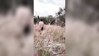 TUSGunn 3some Bareback Outdoor