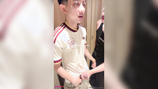 Ducal (Seven) Get Fucked Bare By Thunder In Public WC