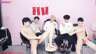 Handsome Boy Group China Livestream Suck Dick