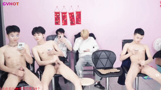 Handsome Boy Group China Livestream Suck Dick