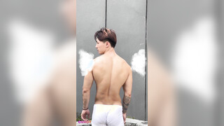 Handsome Straight Model Underwear Photoshoot